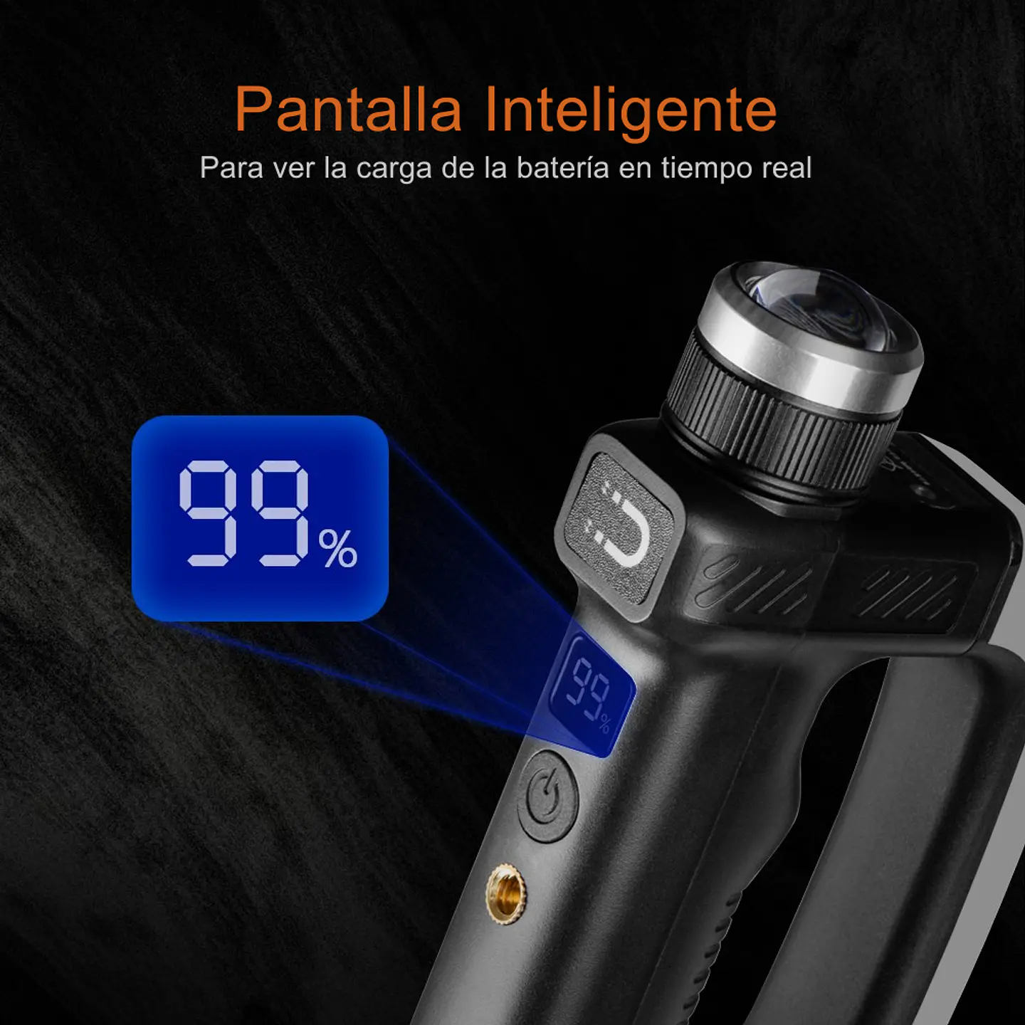 Linterna LED Magnetica Trabajo Puntero Recargable Outdoor 8