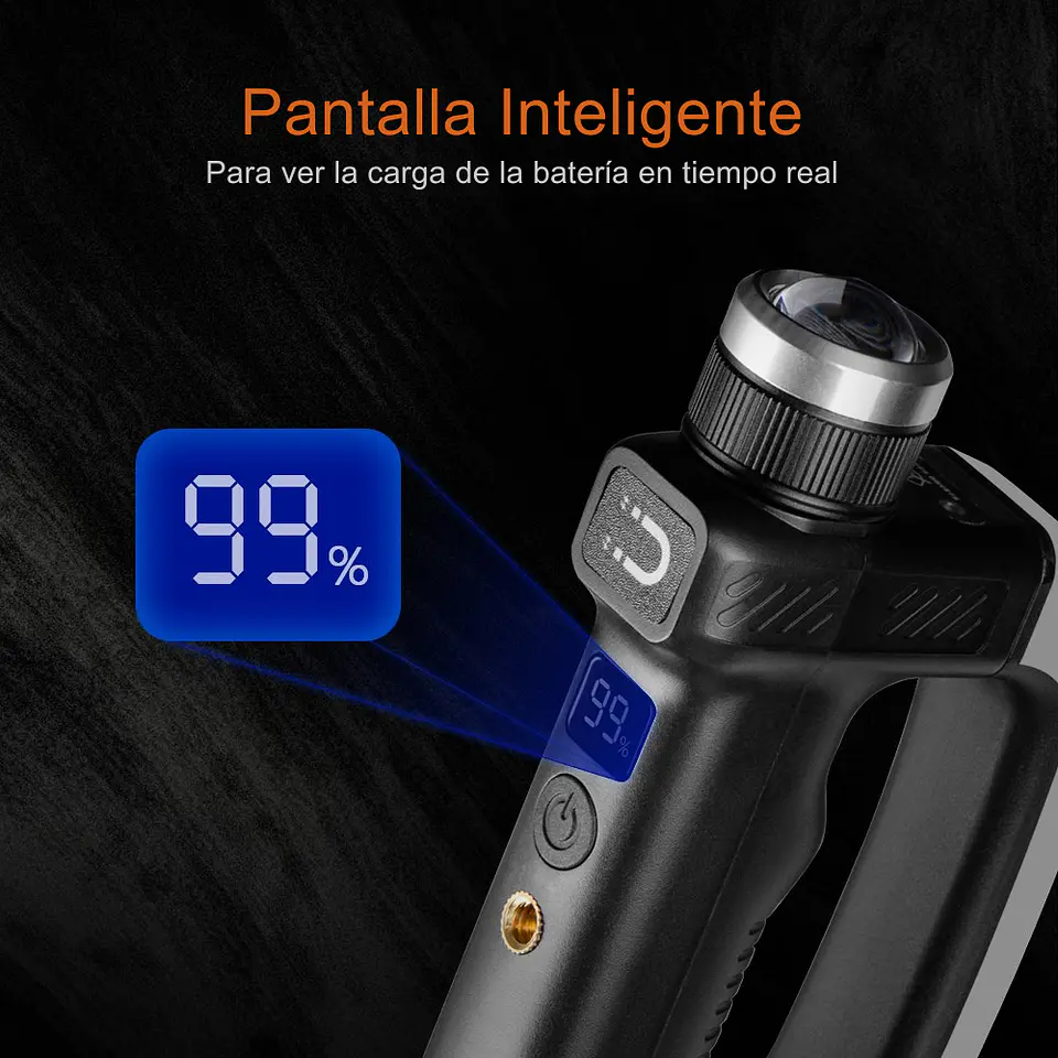 Linterna LED Magnetica Trabajo Puntero Recargable Outdoor 8