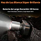 Linterna LED Recargable Alto Alcance Impermeable Outdoor - Miniatura 2