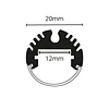 EPLSS122020R perfil redondo para suspender 2m