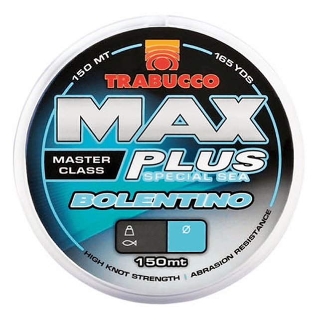 Monofilamento MAX PLUS BOLENTINO – 0,30MM – 150MTS – 8,5KG