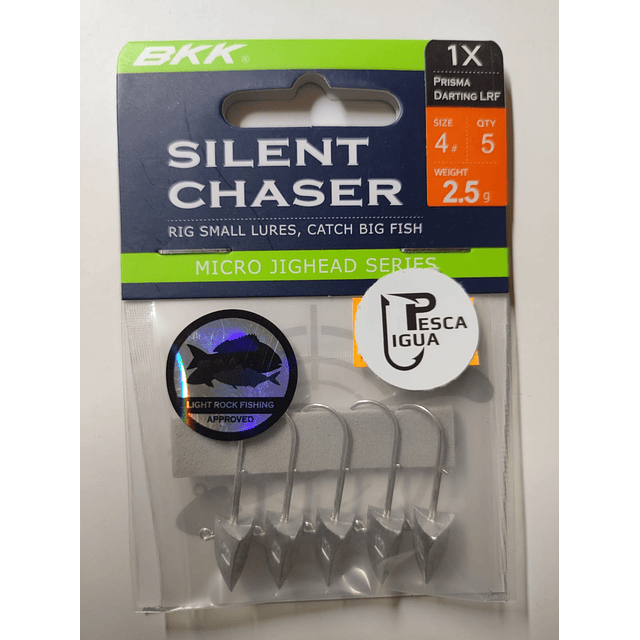 JIGHEAD SILENT CHASER DARTING BKK 2.5G