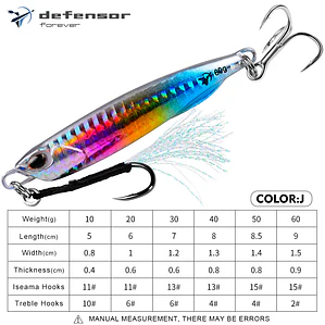 JIG DE PESCA 40g TORNA