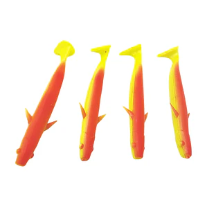 VINILOS 10CM ROJOAMARILLO