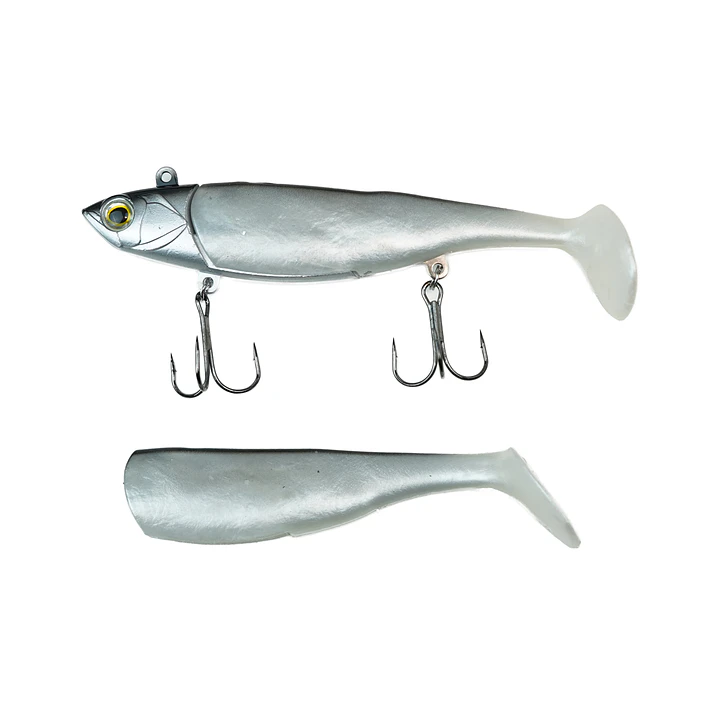 SEÑUELO VINILO CABEZA PLOMO 115MM / 25G 1