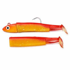 VINILO POKEE MINNOW 25G ROJO CON AMARILLO