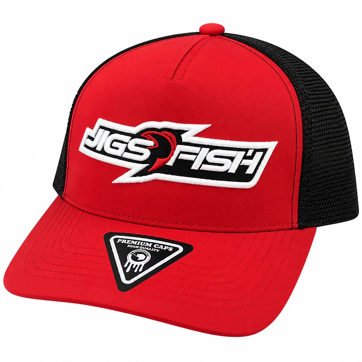 GORRA ROJA JIGFISH 1