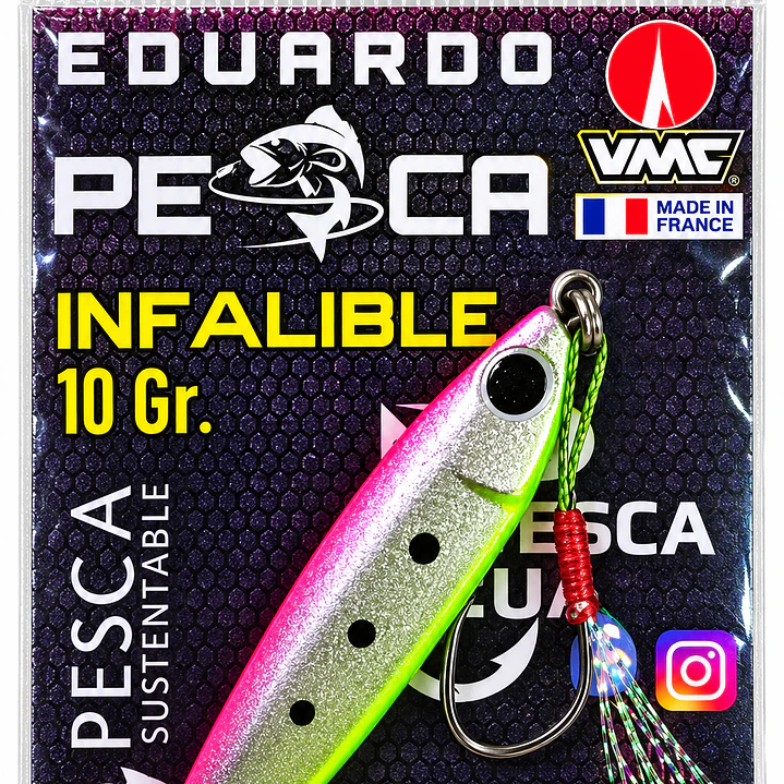 JIG INFALIBLE  EDUARDOPESCA 10g  1