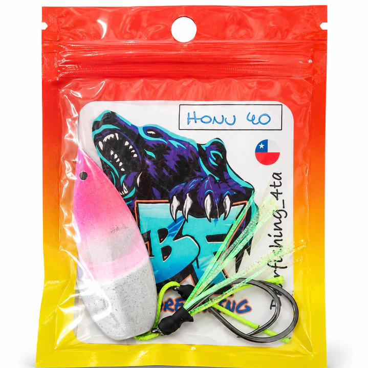 CHISPA HONU 40g BLANCO/ROJO 1