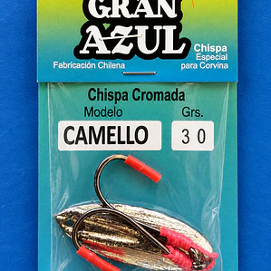 CHISPA CAMELLO CROMADA 30g