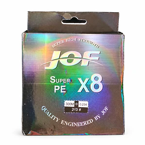 MULTIFILAMENTO JOF X8 0.234 #2. 300m