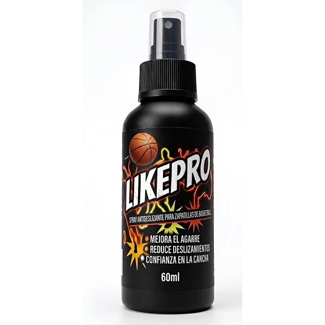 Spray Antideslizante para Zapatillas de Basketball