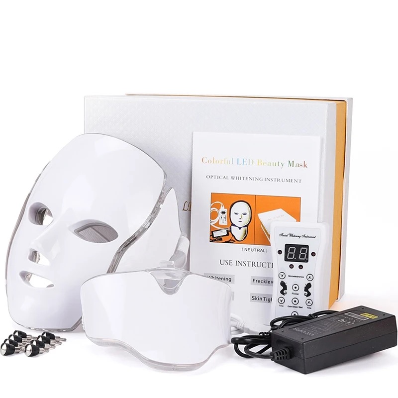 Mascara Facial Photon Led con Cuello