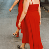 Vestido Leontina rojo