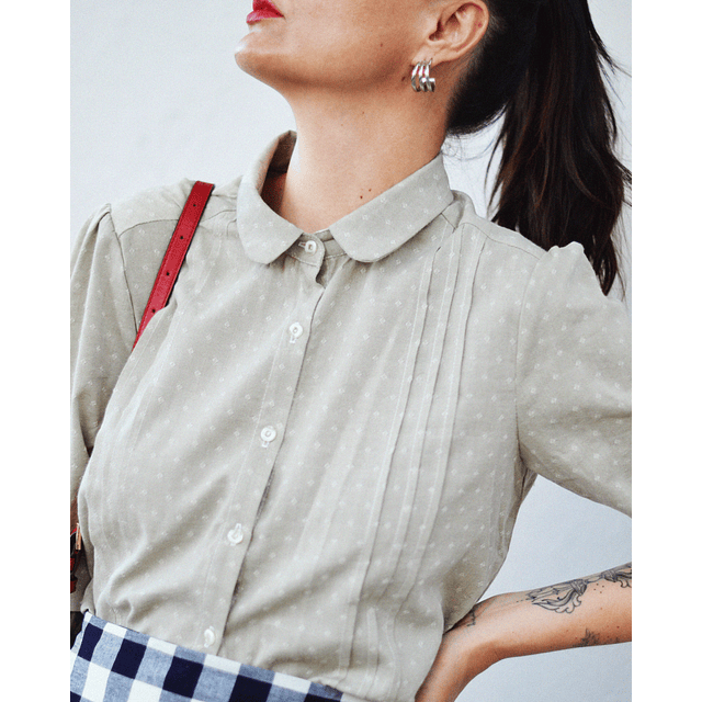 Blusa Filomena verde claro