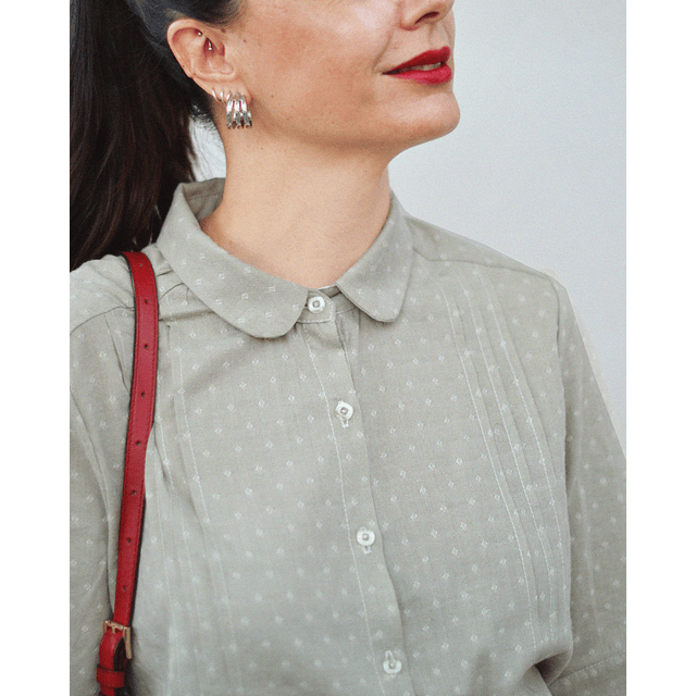 Blusa Filomena verde claro