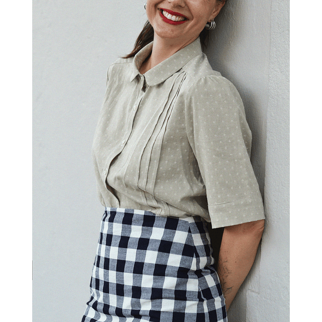 Blusa Filomena verde claro