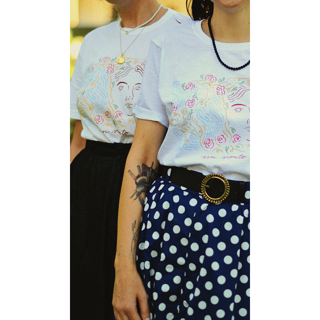 Polera algodón "Un viento"