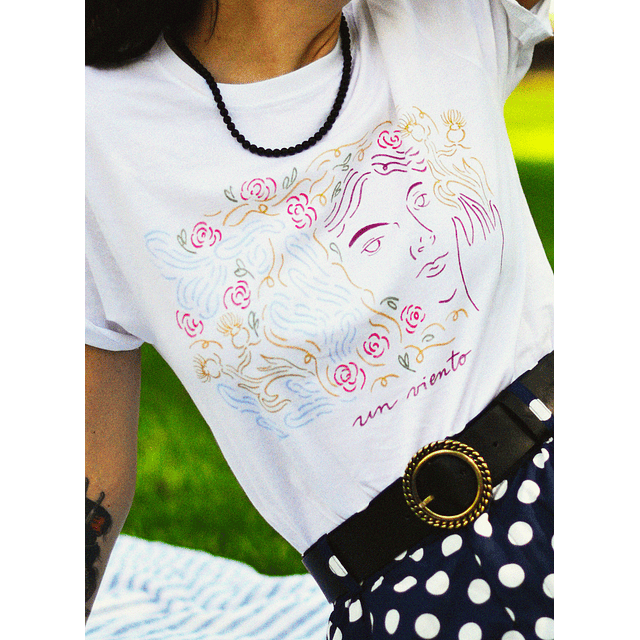 Polera algodón "Un viento"