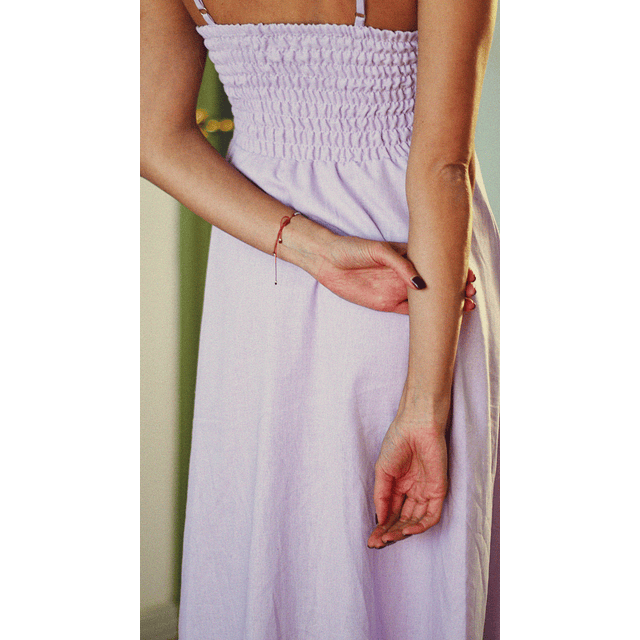 Vestido Leontina lavanda