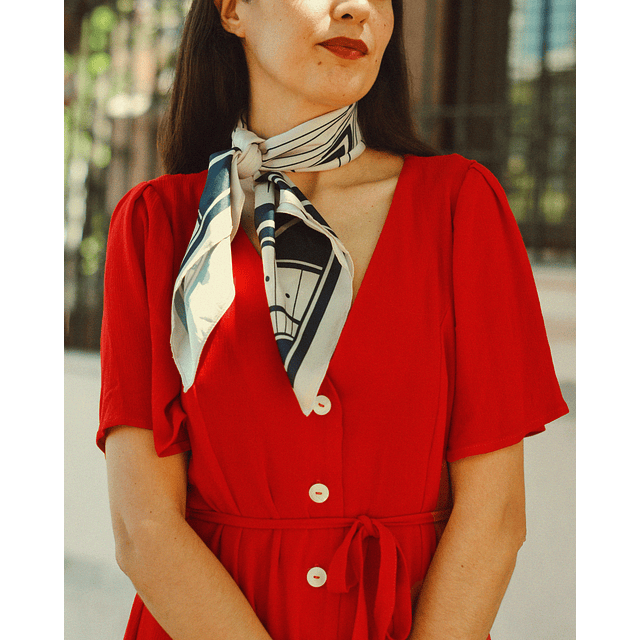 Vestido Nélida Rojo