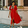 Vestido Nélida Rojo