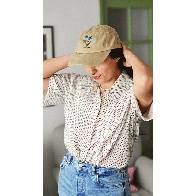 Jockey arena - flor bordada