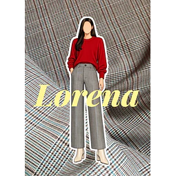 Pántalón Lorena casimir cuadros - pre order