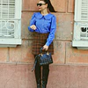 Blusa Elena celeste - LIMITADA