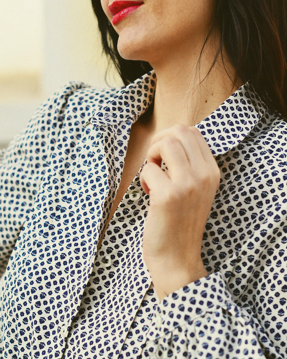 Blusa Filomena flores 1