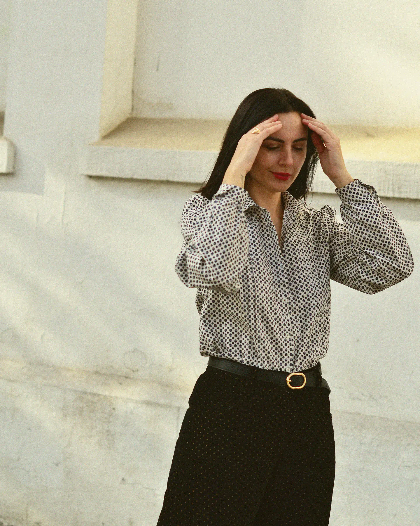 Blusa Filomena flores 2