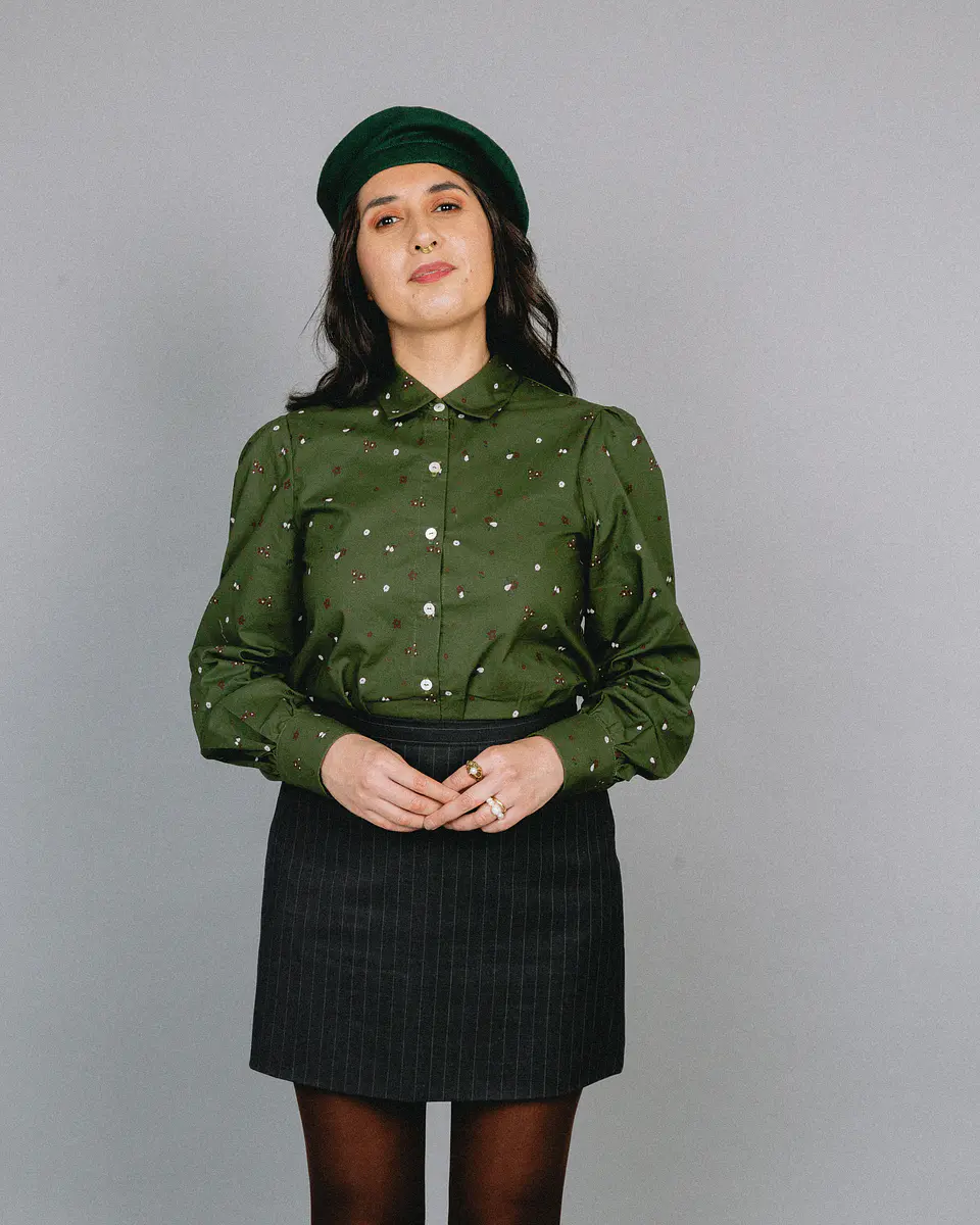 PRE VENTA Blusa Manuela verde 2