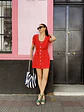 Vestido Alexa rojo - Miniatura 1