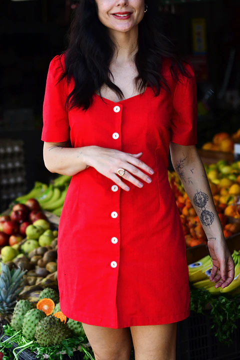 Vestido Alexa rojo