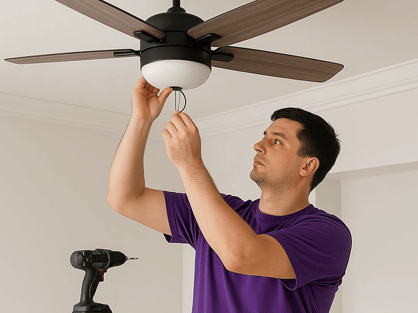 Instalación ventilador 1