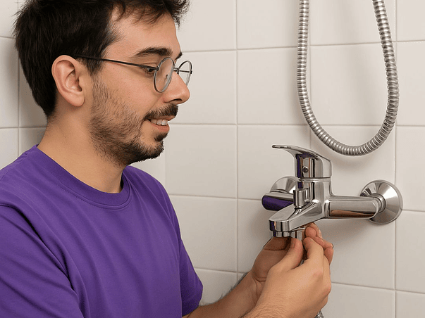 Instalación de Grifería para Ducha 1
