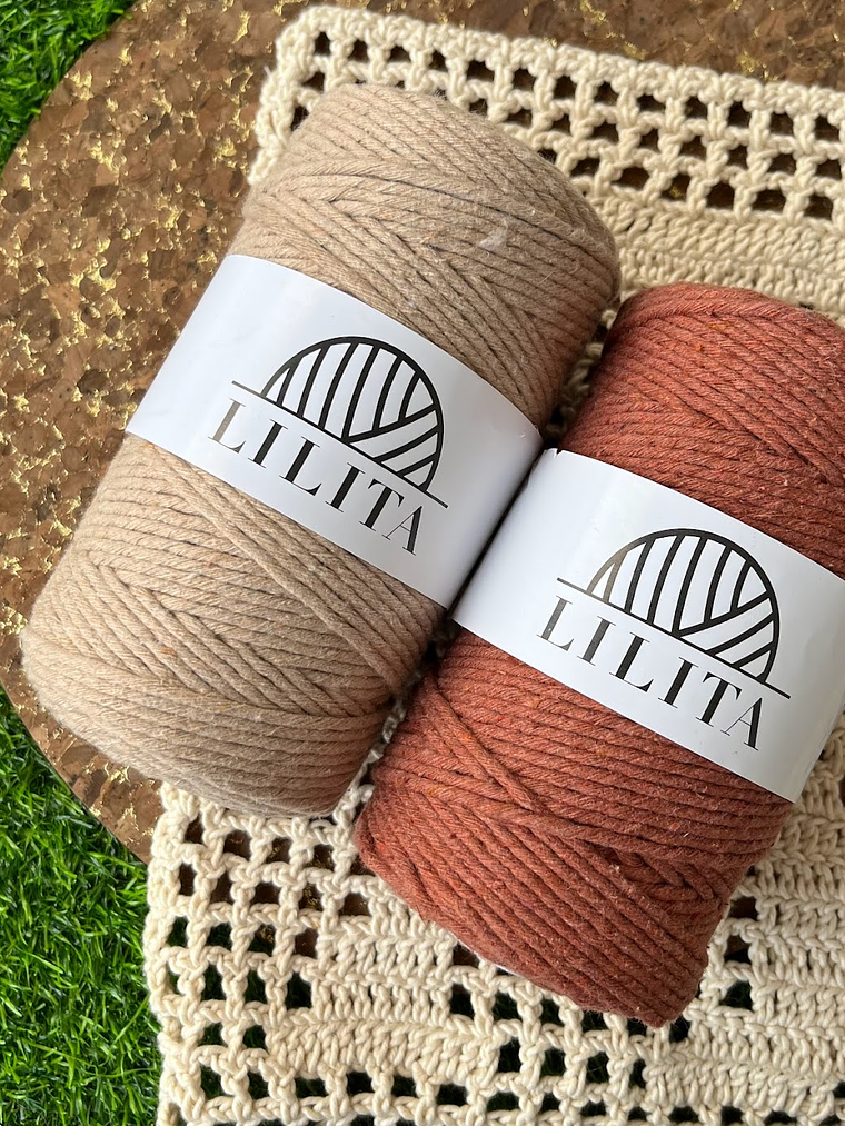 Hilo algodón peinado 3 mm 6