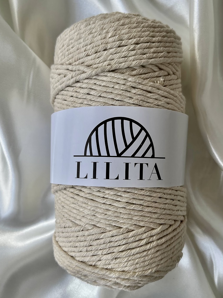 Hilo algodón peinado 3 mm 8