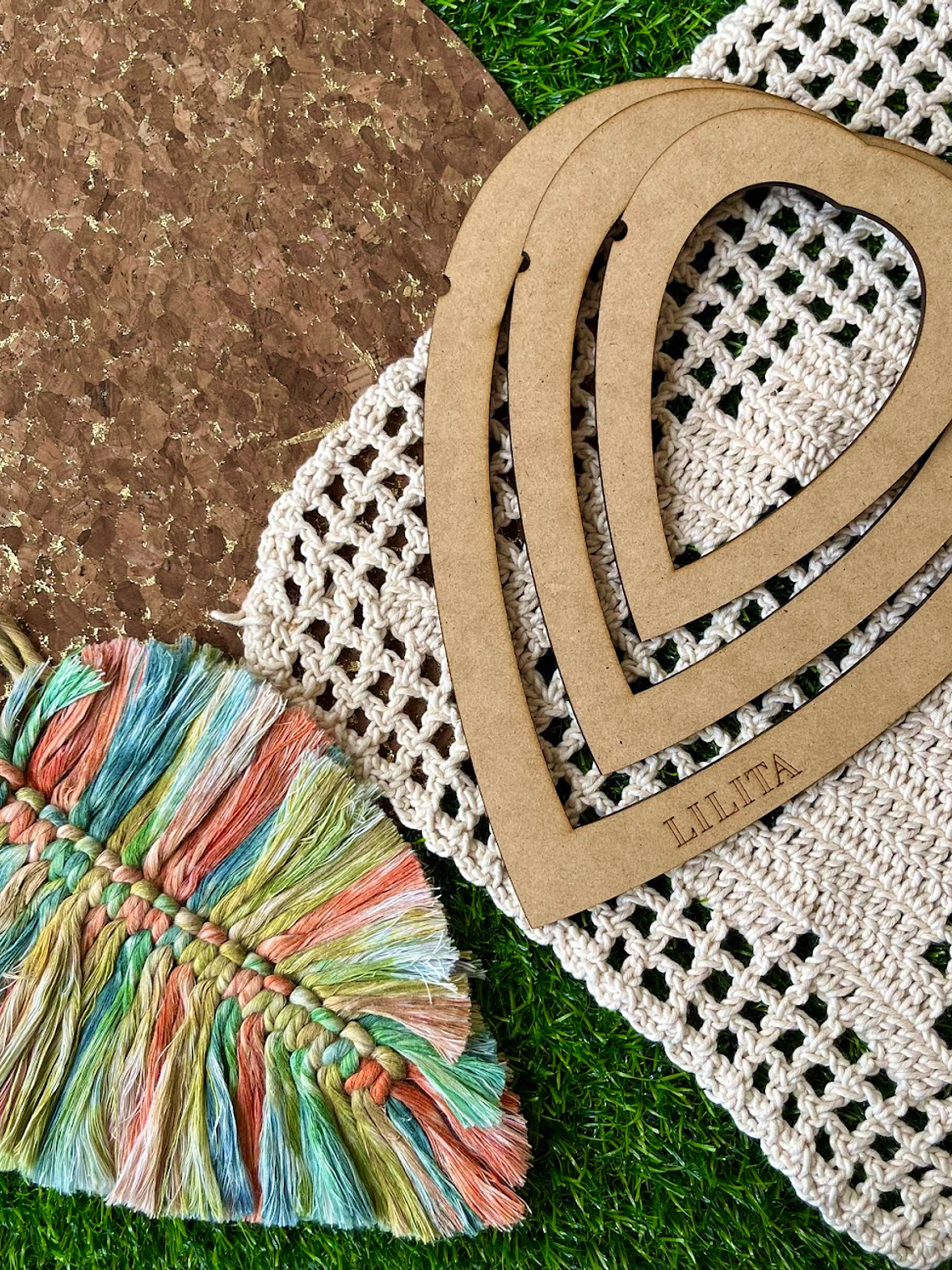 Guía de corte para macramé 1