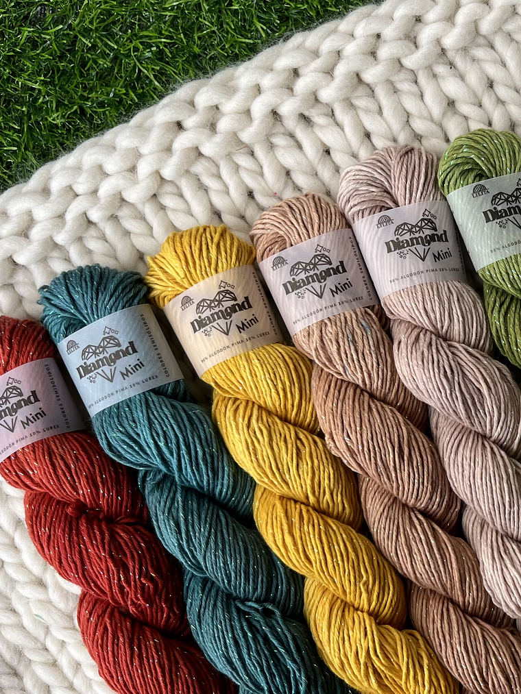 Diamond MINI - Algodón pima / lurex 1
