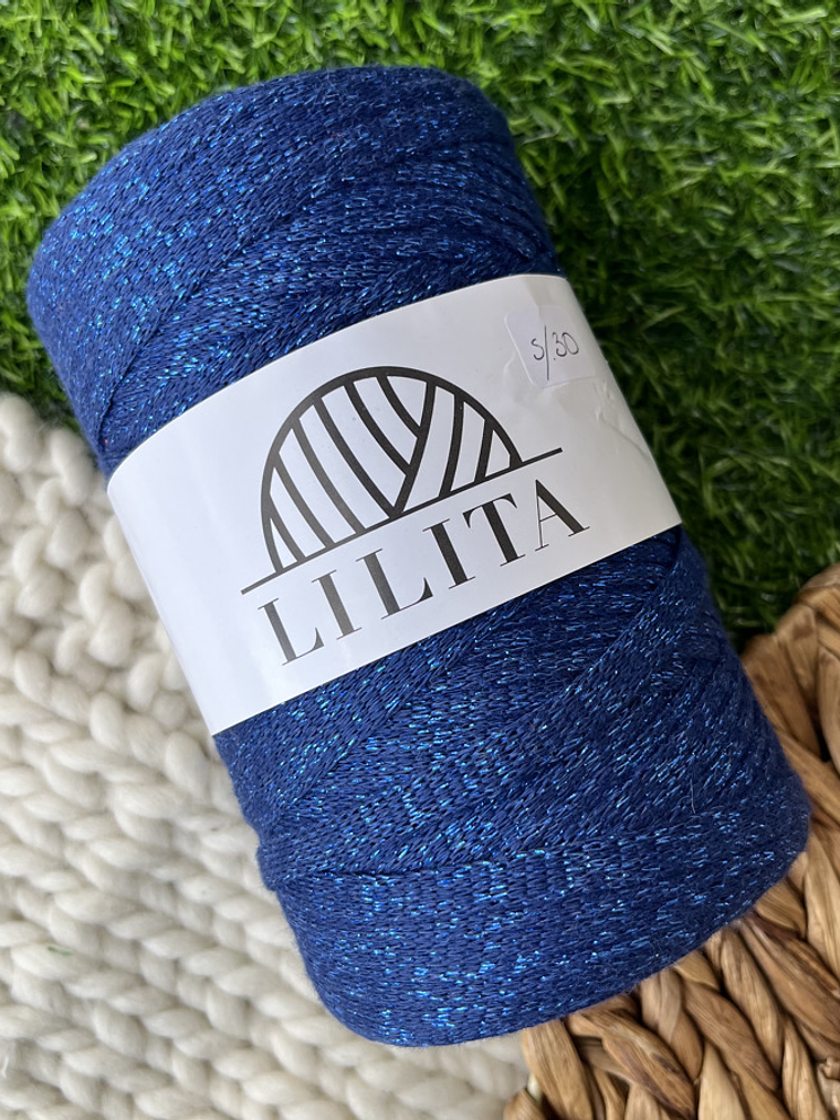 Cinta de algodón / lurex 8