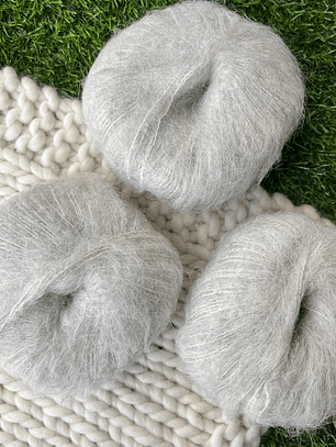 Super fine alpaca / seda Promo Yape Plin