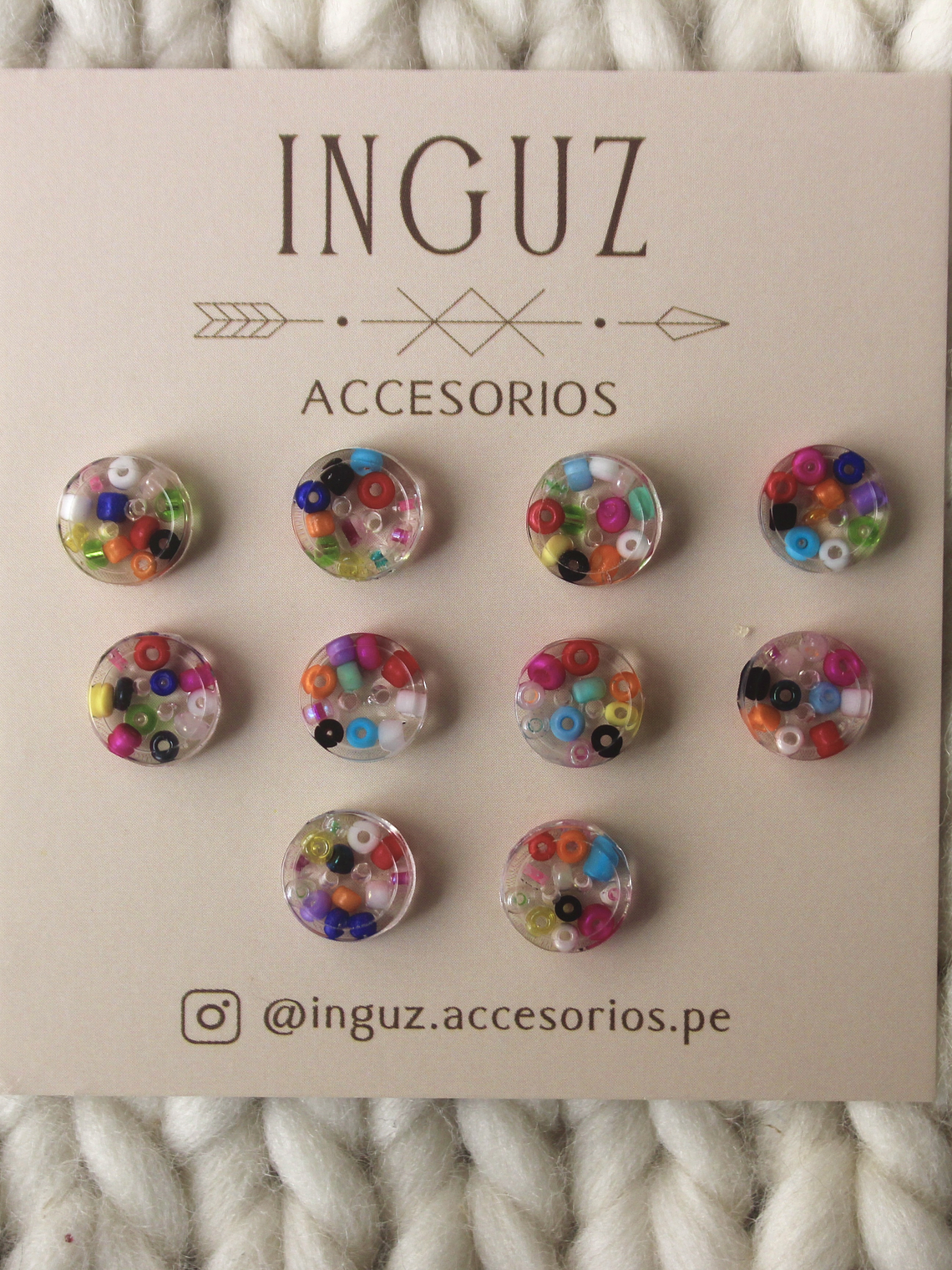 Botón camisero con borde 9