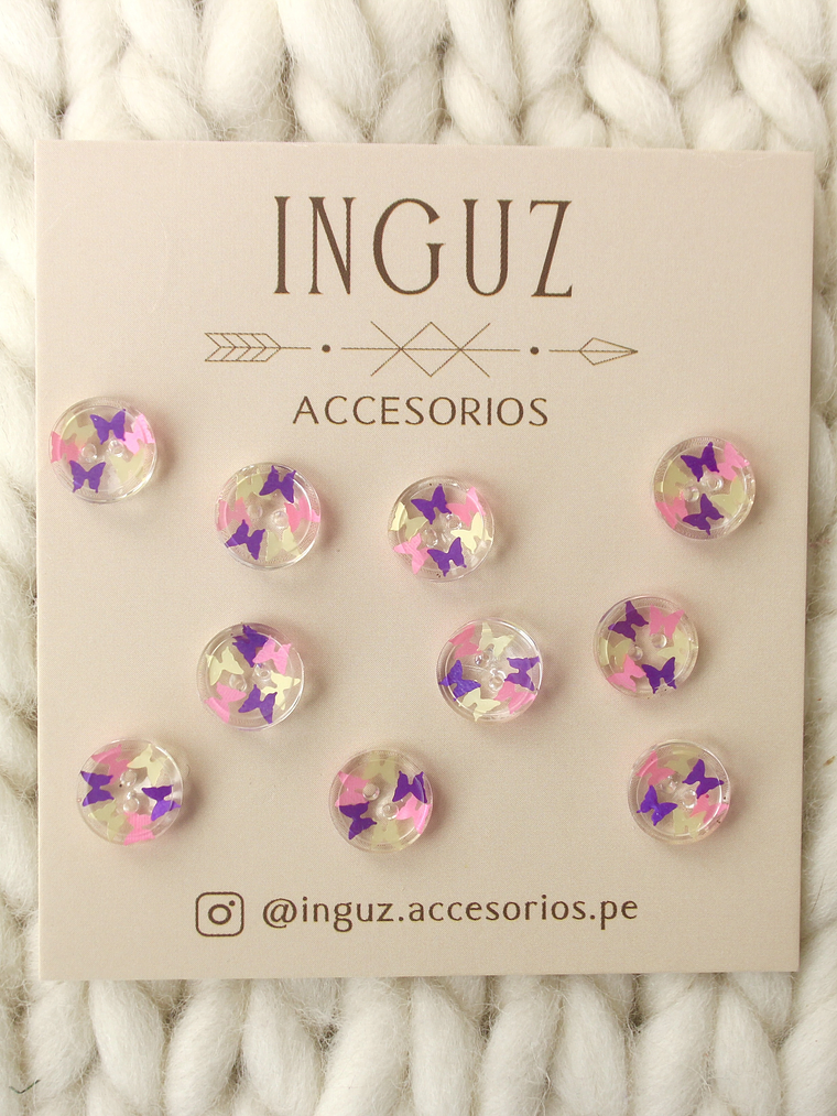 Botón camisero con borde 10