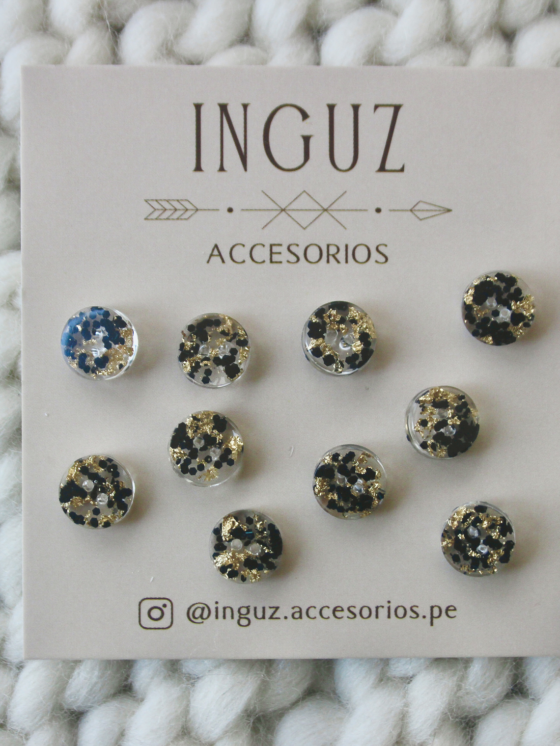 Botón camisero sin borde  6