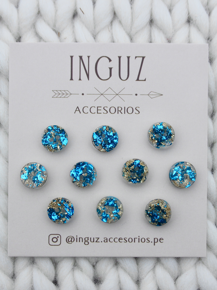 Botón camisero sin borde  8