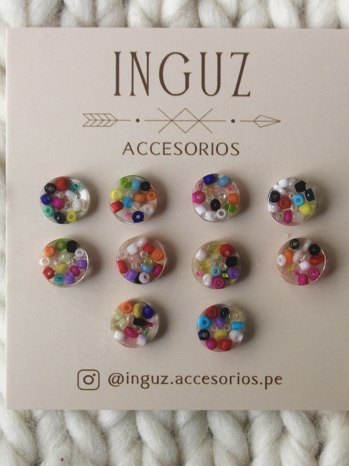 Botón camisero sin borde  10