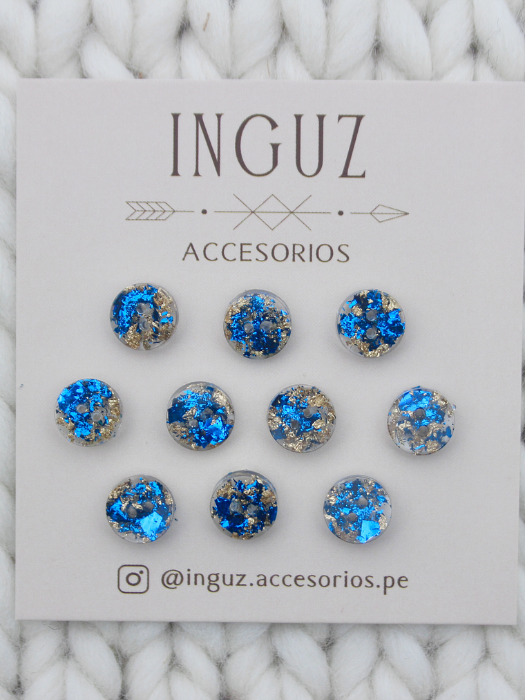 Botón camisero sin borde  12