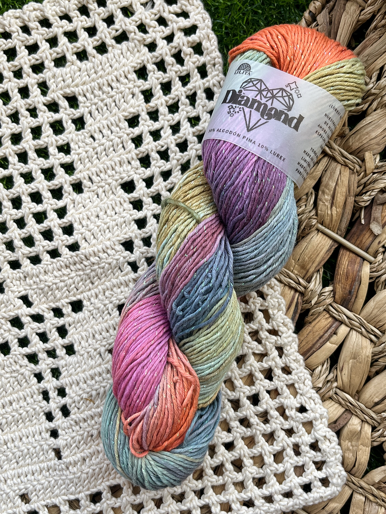 Diamond - Algodón pima / lurex 100 gr  2