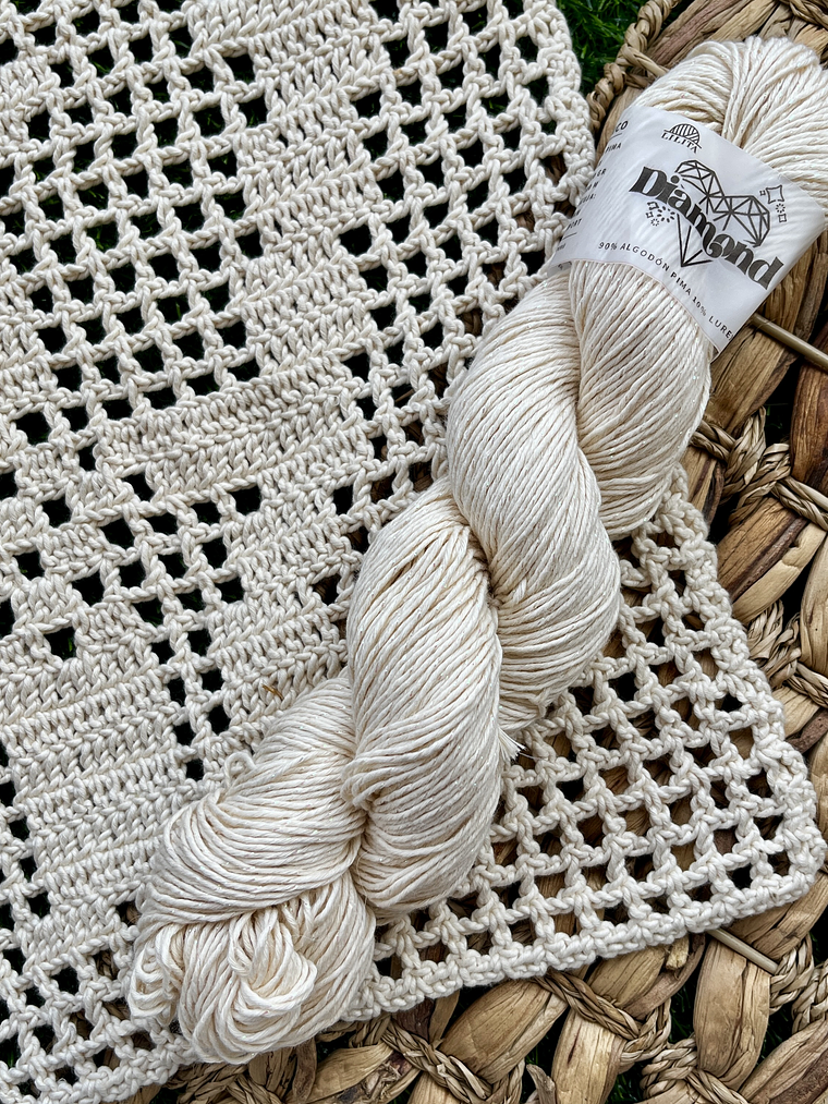 Diamond - Algodón pima / lurex 100 gr  3